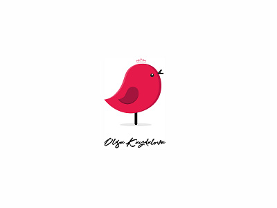 ThirtyLogos, Day 22. Logo for myself 30 logos challenge dailylogo illustration logo olga kaydalova thirty logos