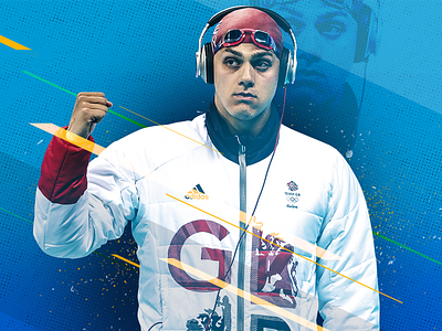 Mare Nostrum Monaco athlete design graphic mare nostrum marketing monaco sports swimming