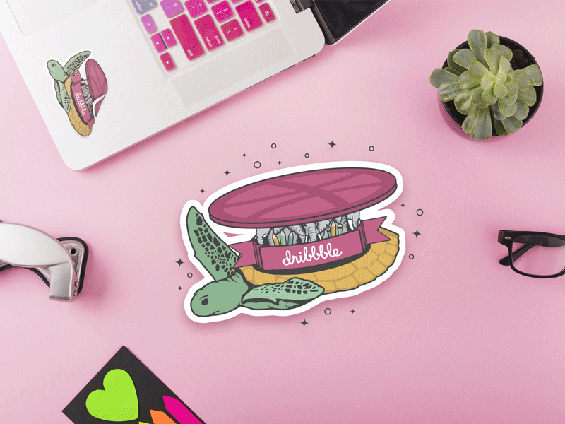 Sticker art illustration sticker