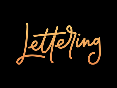 Lettering handlettering illustration lettering lettering daily oneliner smooth typography