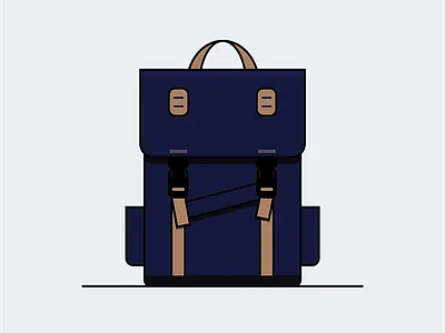 Backpack backpack icon illustration vector