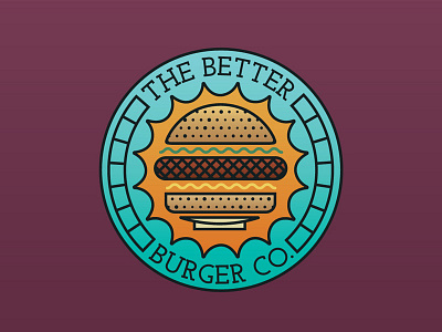 Better Burger Co burger burgers fast food logo logos restaurant