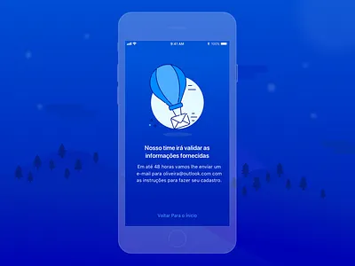 APP - Message sent app design flat illustration interface ios message app minimal ui ux vector