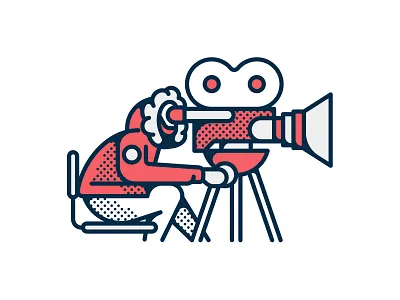 Canada Goose Illustration editorial film icon illustration outdoors