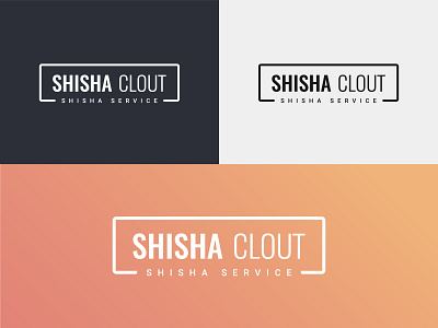 Shisha Clout brand identity branding creative creative logo design flat logo icon icon logo illustrator logo design logos logotype minimal minimal logo restaurant restaurant logo shisha shisha clout shisha logo wordmark