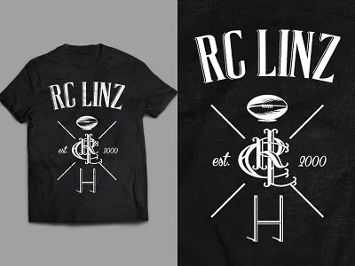 Rugby Club Linz T-shirt dribbble merchandise rugby shot sport t shirt
