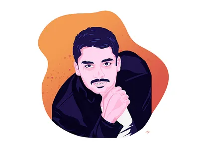 Aji design graphic design illustration photoshop portrait