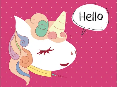 Hello Dribblers! graphic design graphics illustration vector