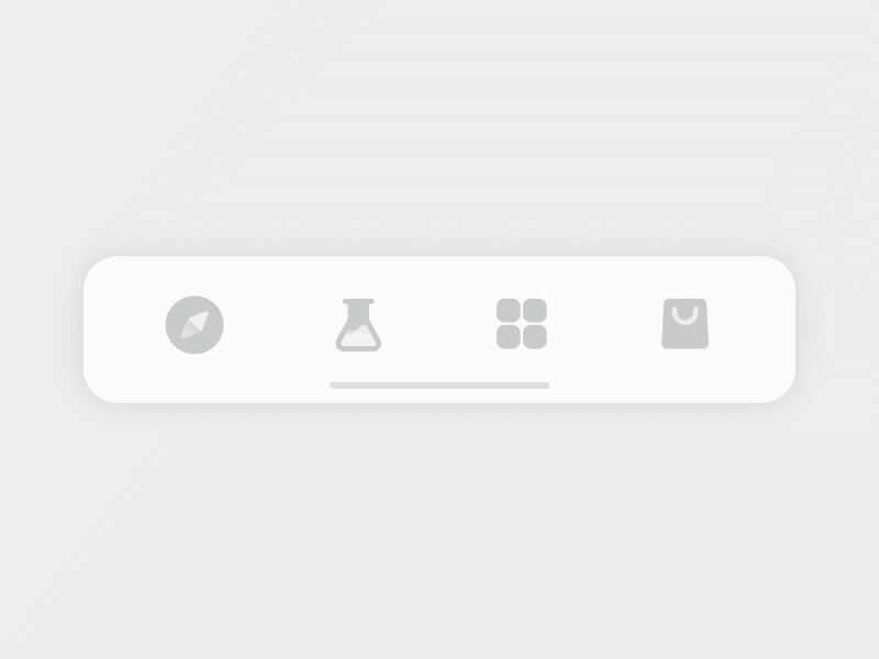 Tab bar interaction animation app button gif icon interaction tab bar ui ux