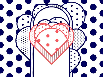 Bridge to Liberation Campaign #4 artistic bold branding campaign concept dots experience graphic design graphics heart icon identity illustration lines love poster woii