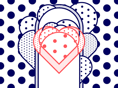 Bridge to Liberation Campaign #4 artistic bold branding campaign concept dots experience graphic design graphics heart icon identity illustration lines love poster woii