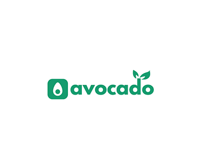 Avocado Logo brand design identity logo