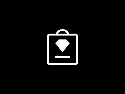 mysketch.store logo bag design icon logo mysketch simple sketch store
