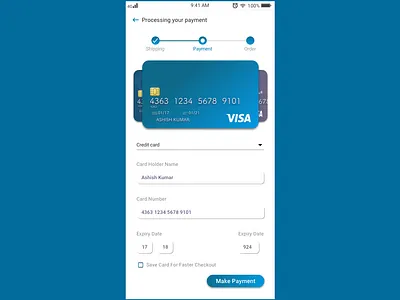 #DailyUI #002 bangalore clean credit card credit card checkout credit card payment dailyui 002 design illustration minimal payment typography ui ux