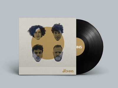 The Jjohns EP cover artwork album album artwork cd cover ep liverpool music photography portrait record texture vector vinyl