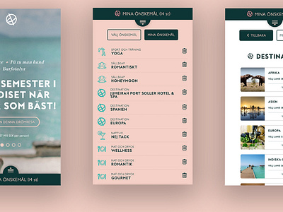 Travel site app booking branding colors design filter flight setting ui ux website