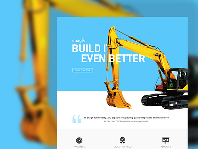 Landing Page Design blue bold design landing page modern sign up page ui ui design