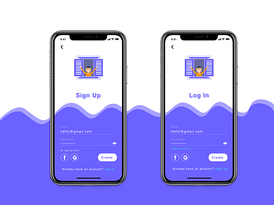 Daily UI :: 001 - Sign Up