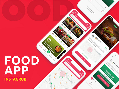 Instagrub @app @design @ui delhi food app restaurant app