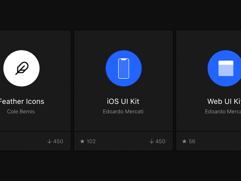 Framer X Store: UI Kits clean framer framer x grid perpetual store ui