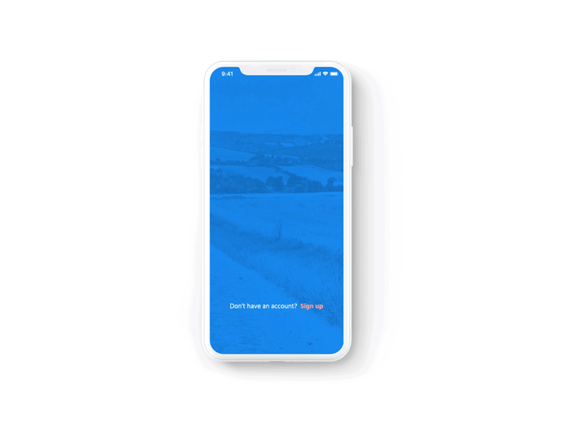 Photo Sharing App Login Page Opening Concept after affects animation app design mobile app photography travel ui ux