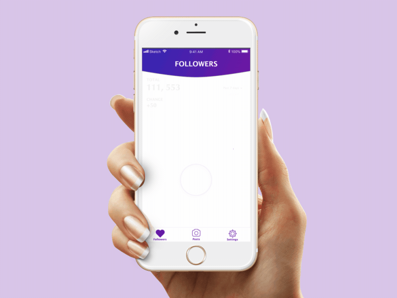 Instagram analytics analytics analytics chart analytics dashboard graph instagram mobile mobile animation mobile app mobile app design ui uidaily uidesign