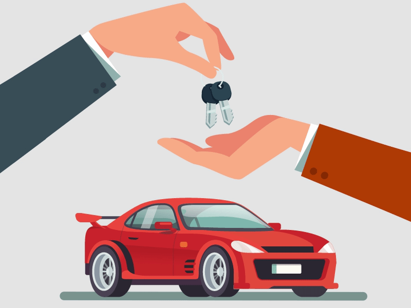 Car sale 2d ae after after effects animation arm car gif illustration key keyframe