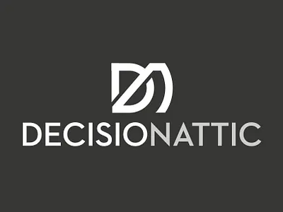 Decisionattic analytics cutting da design edge smb technology technology logo