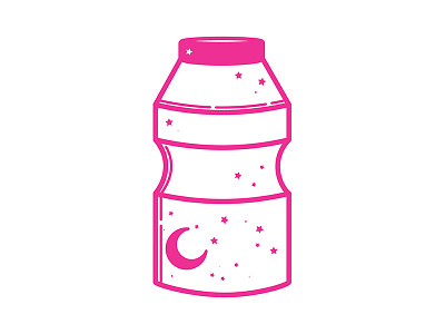 Korean Yogurt food icon illustration korean toalltheboys