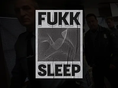 Fukksleep asap rocky concert poster fkatwigs geometric hip hop illustrator lines minneapolis poster rap type typography warp