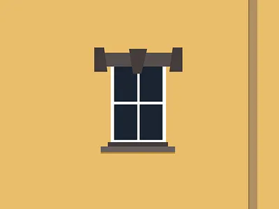 Window 2 balat city dribbble historical home illustration istanbul shot wall window
