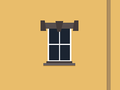 Window 2 balat city dribbble historical home illustration istanbul shot wall window