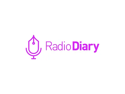 Radio Diary diary illustration illustrator istanbul logo a day logo design radio turkey vector