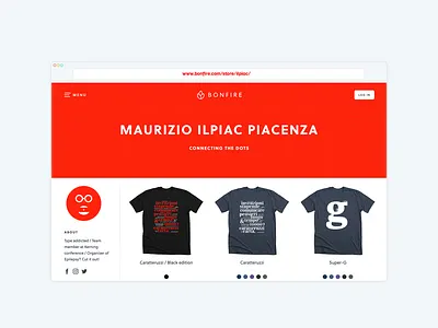 T(ype)-Shirts shop ecommerce shop tshirts type