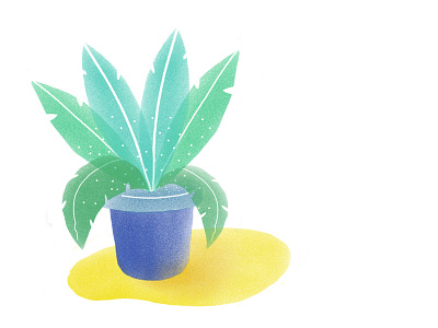Plants in my balcony adobe adobesketch digital illustration illustrated illustrations ipadpro