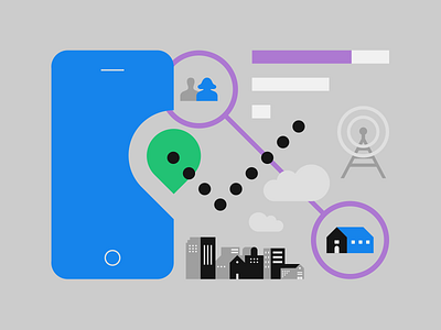 Emodo Verification product visual analytics data illustration location visual design web design