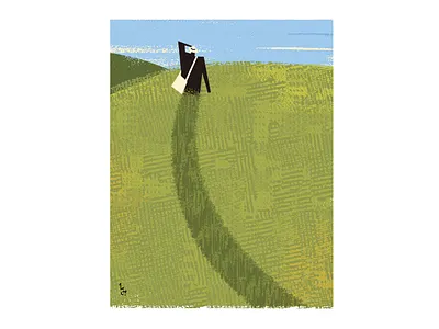 Daily drawing illustration
