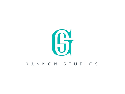 Gannon Studios Logo branding gs logo logo design monogram photographer photography