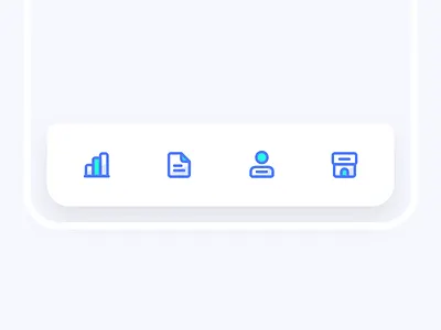 Tab bar icon bule icon iphone tabbar