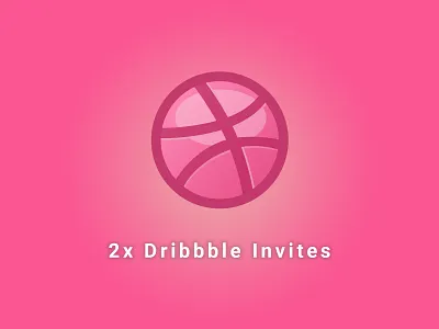 2x Dribbble Invites Available agency business company creative design dribbble dribbble invite graphic illustration invision invite2 landing page minimal modern photoshop portfolio
