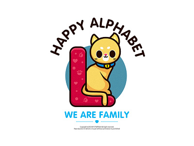 Letter cat ( L) cat design dribbble fashion graphic illustration letter