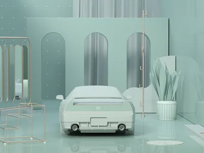 Set III 3d composition design geometric illustration render set