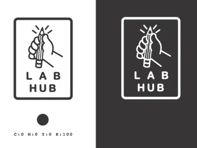 Labhub blackwhite graphic graphicdesign graphicdesigns identity logo logotype vi visual visual identity