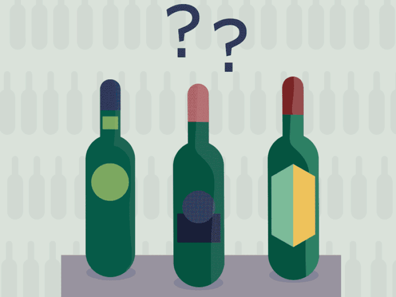 Introducing Quick compare in Vivino animation illustration vector