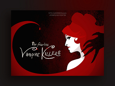 Fearless Vampire Killers fearless fearlessvampirekillers filmposter graphicdesign illustration illustrator polanski poster poster art posterdesign vampire vector