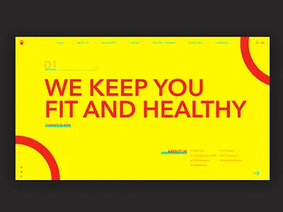 Gym 3 agency beautiful beauty creative creativeagency design