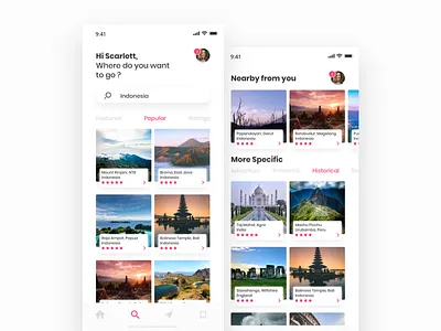 Travel Apps 02 apps discover interaction ios mobile app search search bar travel travel app ui ui design uiux uiux design ux