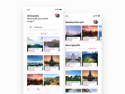 Travel Apps 02 apps discover interaction ios mobile app search search bar travel travel app ui ui design uiux uiux design ux