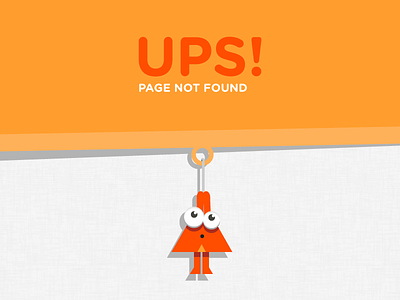 Fox Expenses Error 404 Page e illustration ui web app