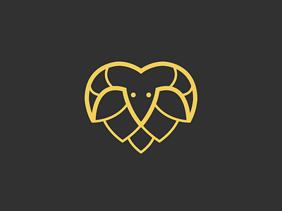 Beránek beer brand graphic design icon logo symbol vector